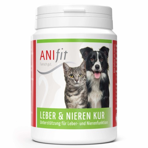Hund Katze Nahrungsergänzungen Schonkost Hund Schonkost Katze Leber & Nieren Kur 80g 1 Stück -1- Anifit